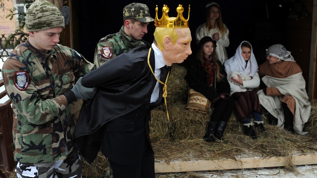 Le Figaro: Отважные украинские солдаты не дали Путину украсть младенца Иисуса