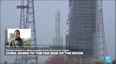 France 24: беспрецедентная миссия — Китай запустил зонд к обратной стороне Луны