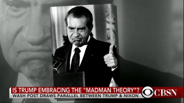 CBS News: методы «безумца Никсона» скорее применяет Путин, чем Трамп