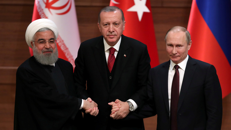 Libération: Анкара, Тегеран и Москва выступили против Запада единым фронтом 